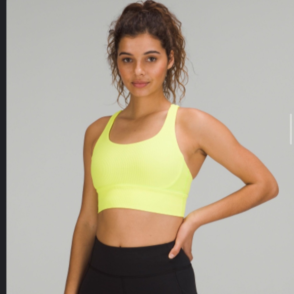 lululemon Energy LonglineRibbed Bra Luxtreme *Medium Support, B–D Cups size 6